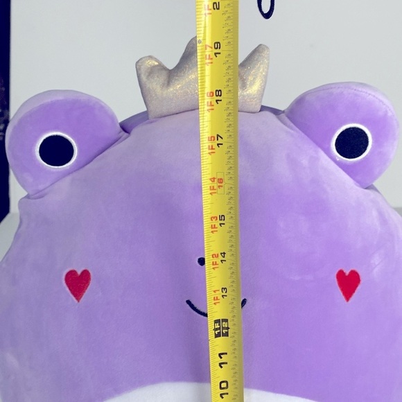 *NWT* Squishmallows 16 inch Francine Purple Frog - Picture 13 of 15